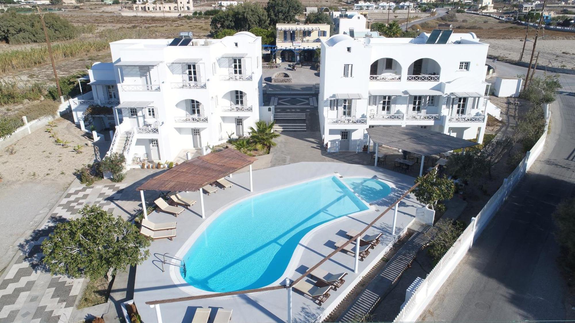 Nostos Studios Perivolos  Bagian luar foto
