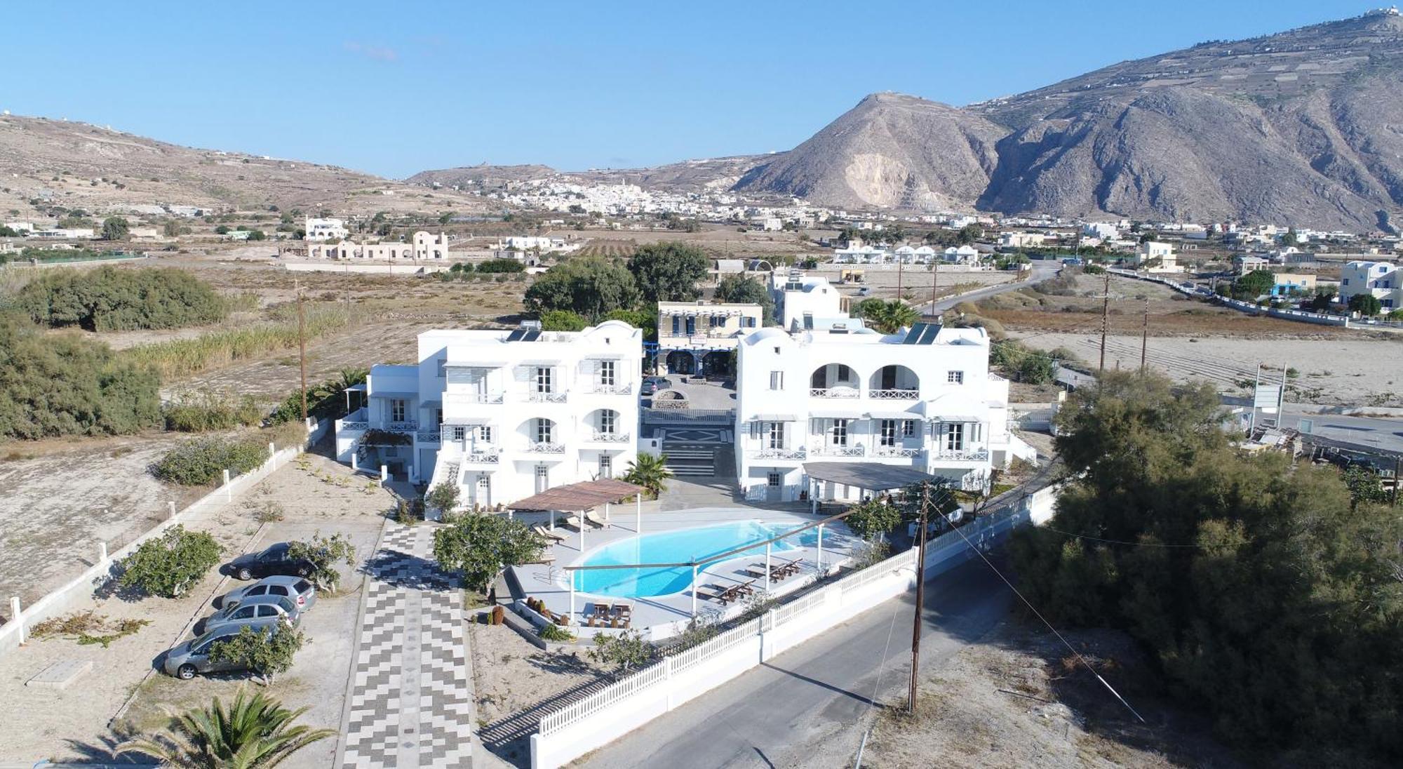 Nostos Studios Perivolos  Bagian luar foto